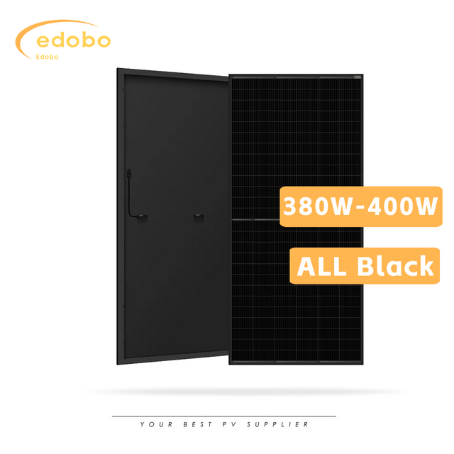 Tấm pin mặt trời m&agrave;u đen EDOBO 400w từ Trung Quốc