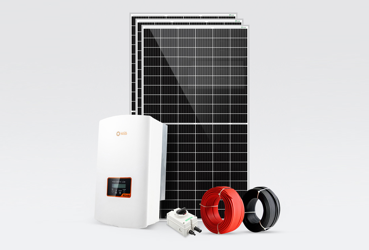 Mist&auml; laitteista aurinkovoimaj&auml;rjestelm&auml; koostuu?