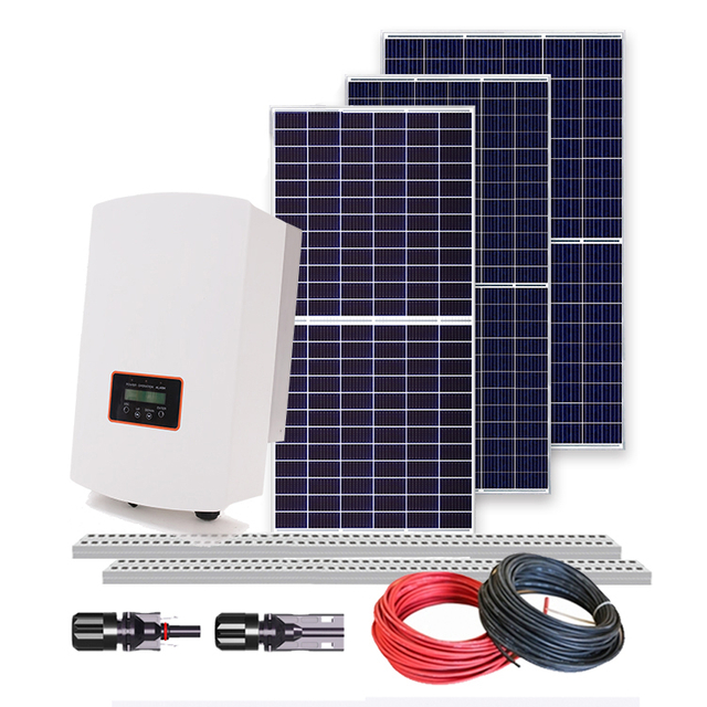 Chaguo Bora zaidi ya 10kw kwenye Grid Solar Power Kit yenye Betri ya Nguvu ya Jua Kutoka Uchina